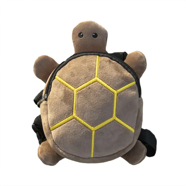 Cartoon Turtle Shape Dog Backpack No Pull Pet Harness Vest Self Carrier Metal Zipper Large Capacity Backpack Pet Products Brown - Shop at LoveMi