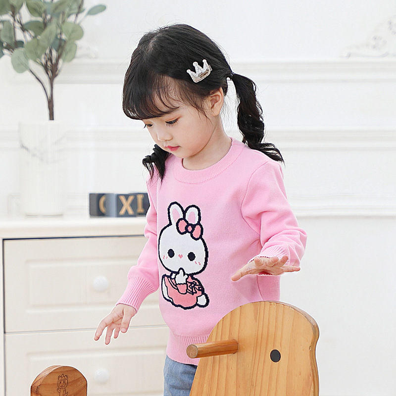 Title 2, Cartoon Tutu Trendy Fan Tong Knitwear for Girls...