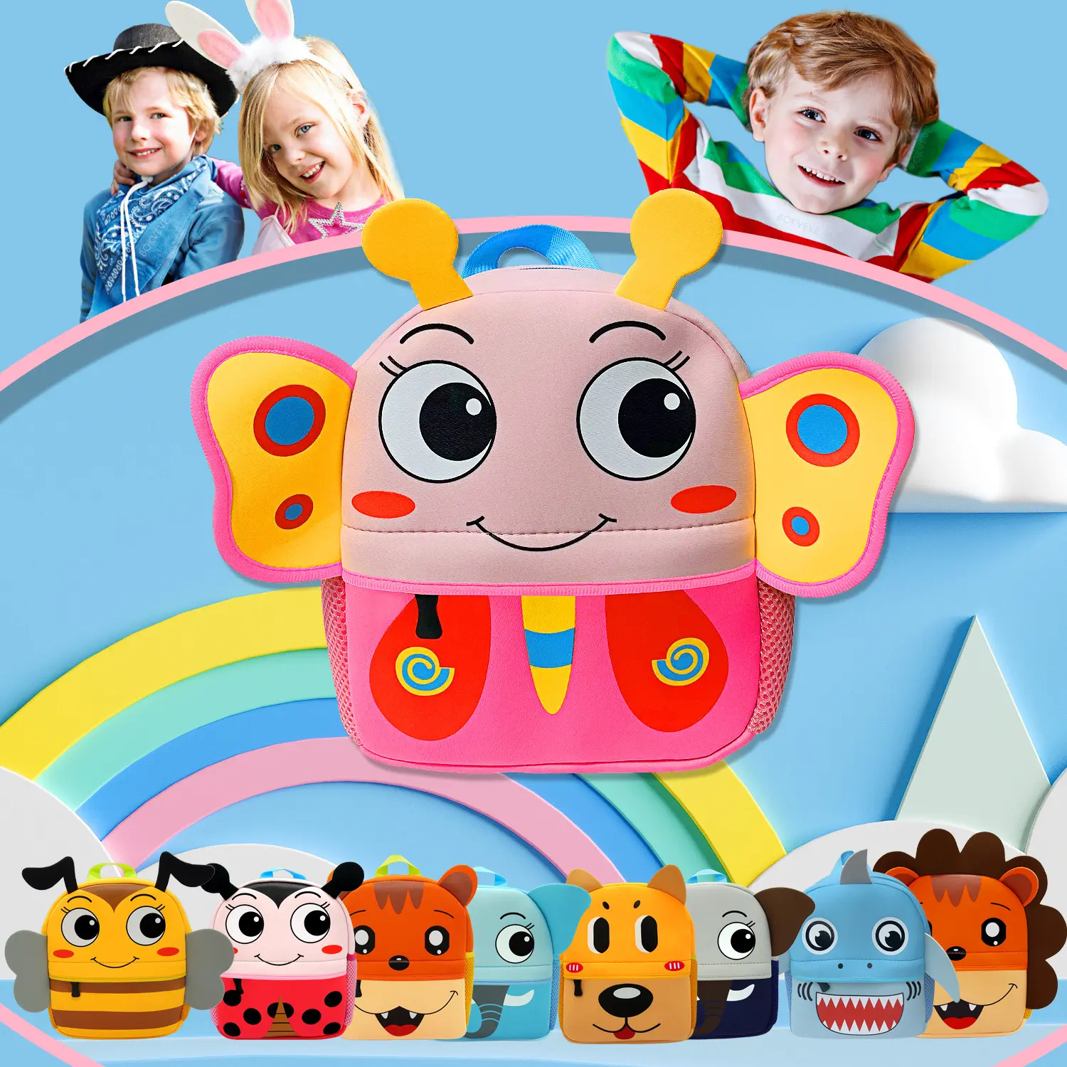 Children's Diving School Bag Cartoon Cute Animal