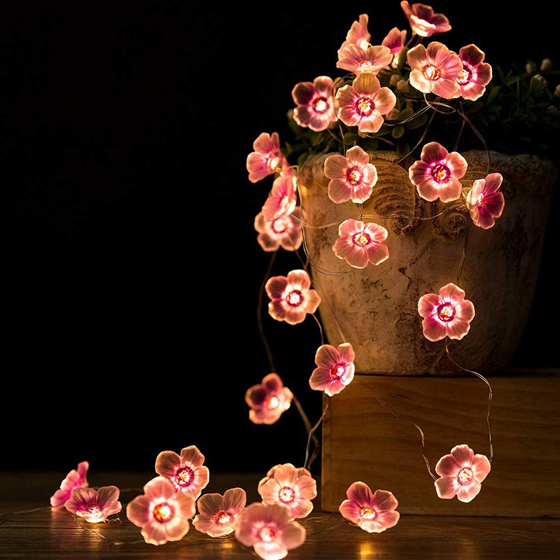 Battery Light String Plum Blossom Christmas Outdoor Garden Decoration - Image 5