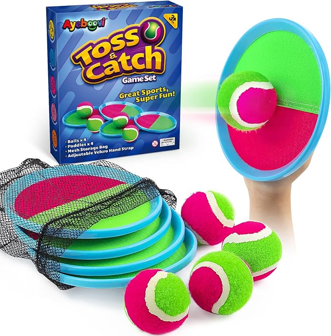 Toss And Catch Ball Game Set For Kids