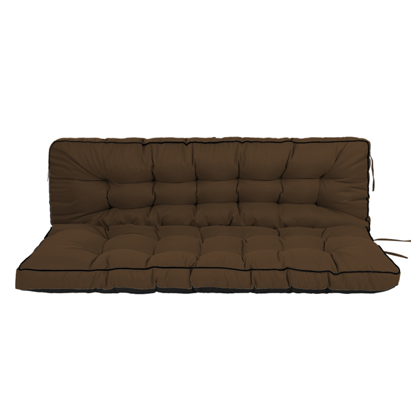Coussins de balançoire d'extérieur de 55 pouces
