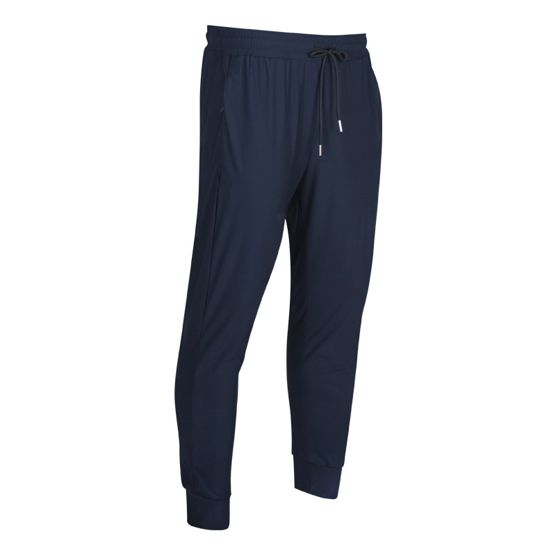 Title 5, Pantalons en soie glacée pour hommes fins sport...