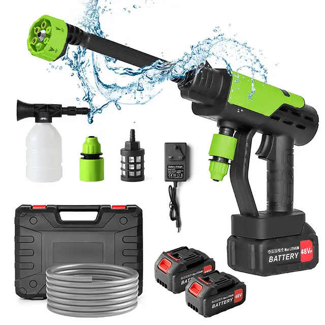 Cordless Car Pressure Washer Water High Power
