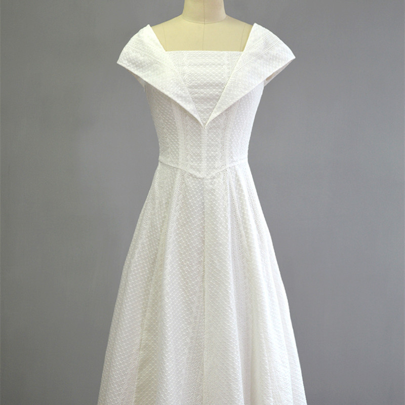 Women's Fashion Vintage Long Embroidered Cotton Dress — image 1