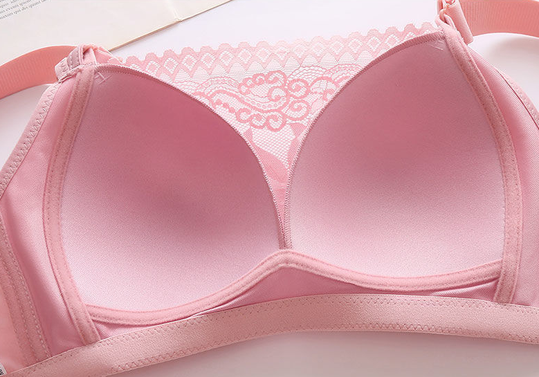 Title 10, Bra Style Gathered And Breathable Full Cup Lace...