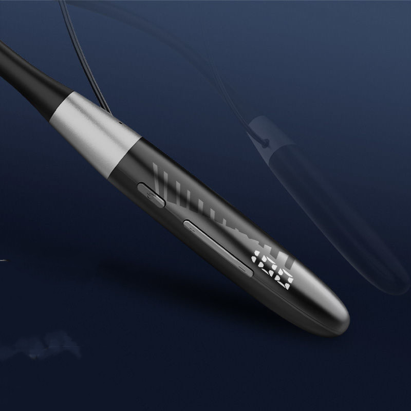 Wireless Bluetooth Earphone Neck Hanging Binaural Half - Image 4
