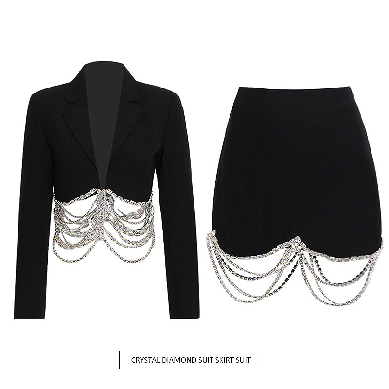 Title 5, Conjunto Feminino Casual TWOTWINSTYLE Blazer Ma...