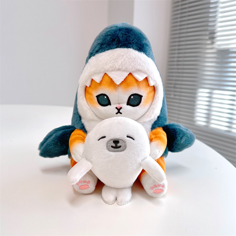 20cm holding seal shark cat do