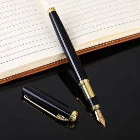 Side profile of the metal pen