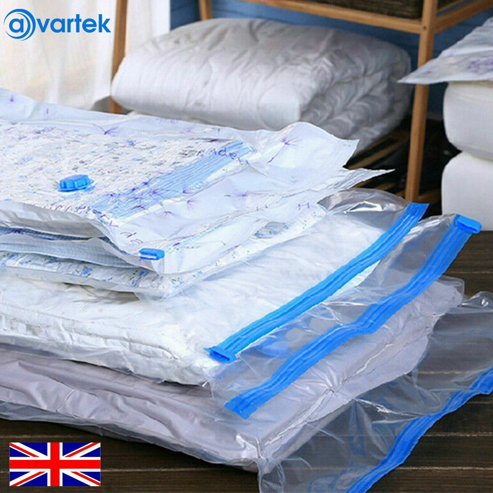 6 X STRONG VACUUM STORAGE SPACE SAVING BAGS VAC BAG SAVER VACCUM VACUM-BAG — image 7