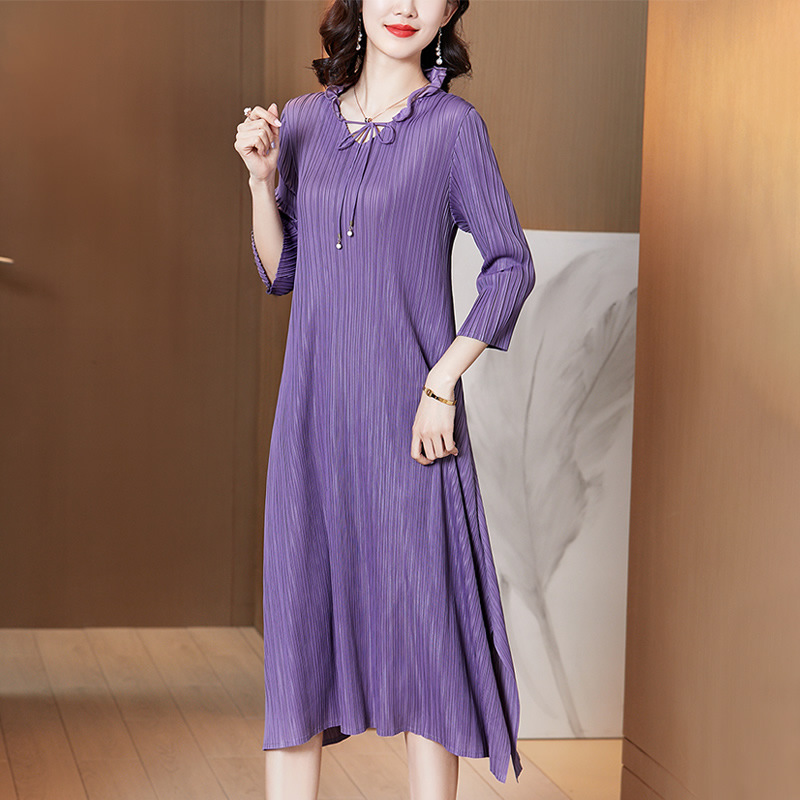 Pleated Loose Dress, picture 2 of 5