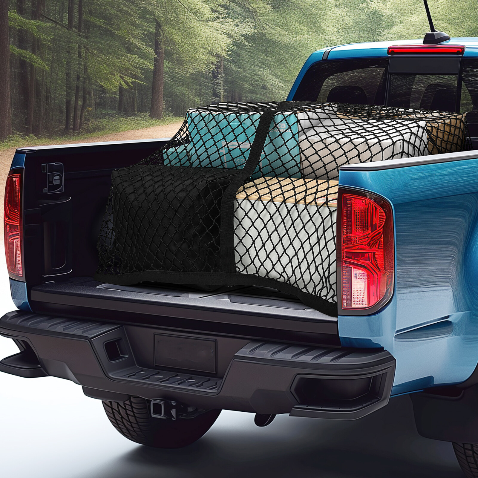 1 0 0x1 2 0cm Heavy Duty Cargo Net Pickup Truck Bed Strong Safety Trailer Mesh Nets
