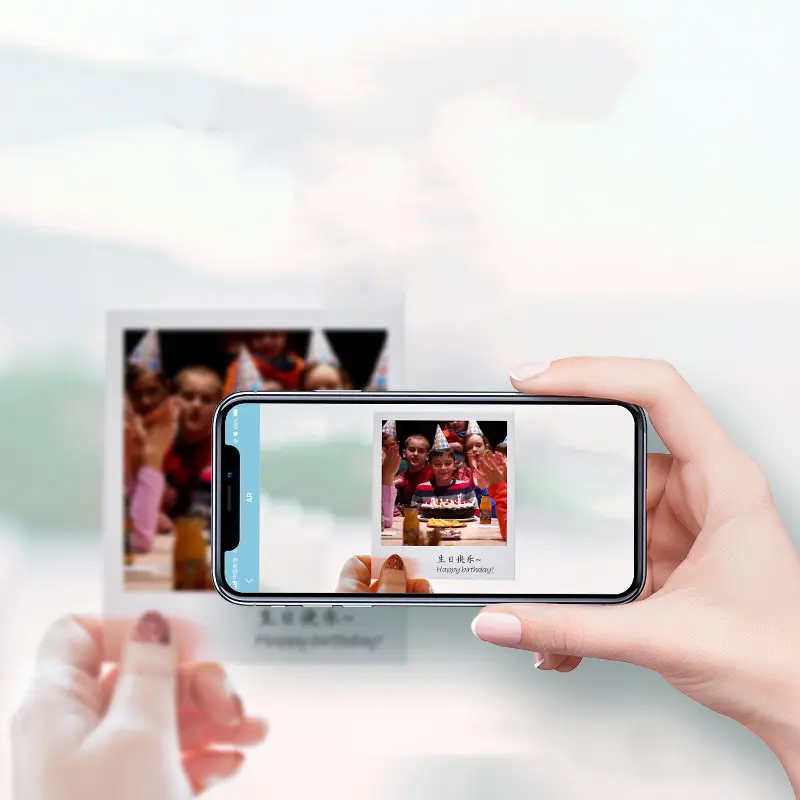 Color Photo Printer Portable Full Wireless USB