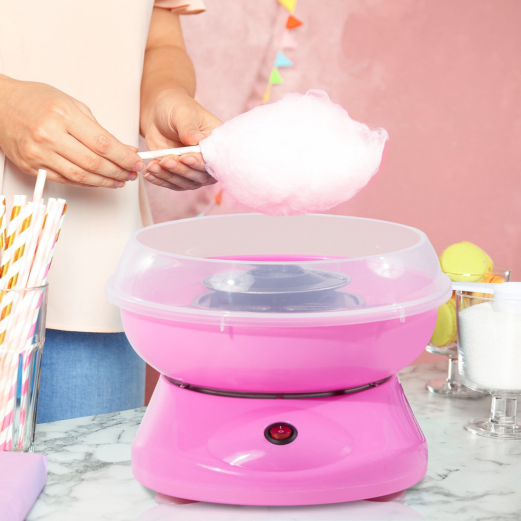 Cotton Candy Machine Electric Maker 450W P Ink