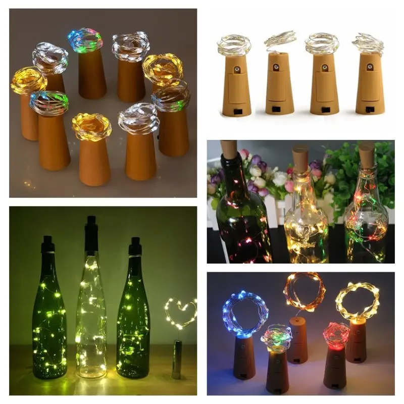 Wine Bottle Lights String 2M 20leds Christmas