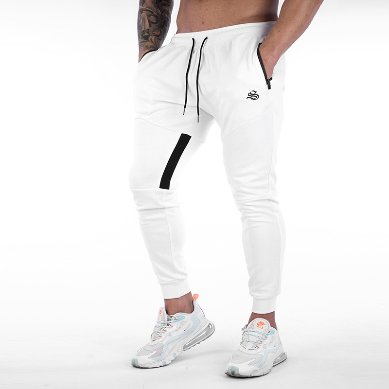 Title 4, Pantaloni fitness slim leggeri e casual, ideali...