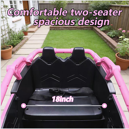 24V 400W Kids Ride On Car UTV W&Parents Remote Control,4-wheel Suspension, 3 Speed, Power Display,Bluetooth,MP3,Music,LED Light, Provide A Speed Of 4-8KM&H For Kids 15