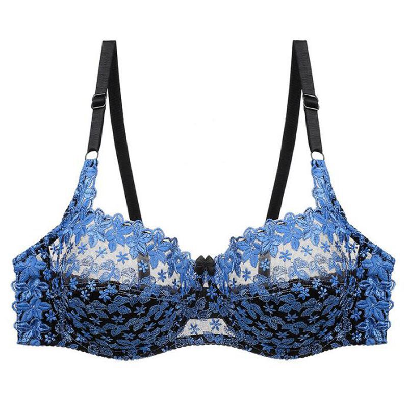 Title 2, Euro American Cup Lace Bra Embroidery CD Cup La...