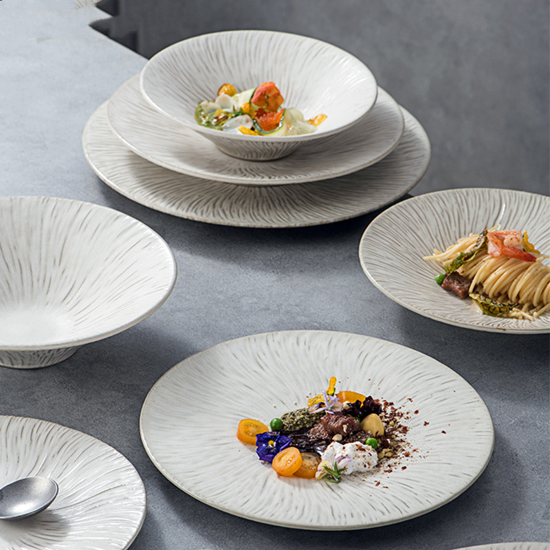 Title 1, Creative Nordic Style Ceramic Western Dinner Pl...