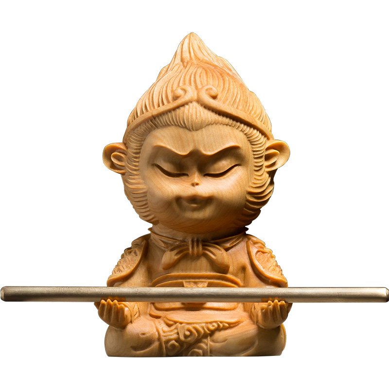 Sculpture Bois Décorative Créative MONKEY sculpture sur bois Sculpture Bois Décorative Créative MONKEY
