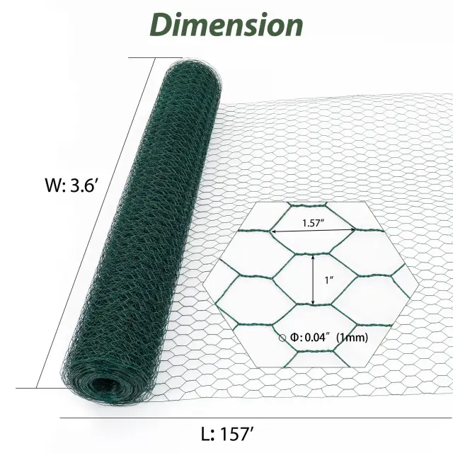 Farm Fence Heavy Zinc Coating Cattle Fence,Field Wire Fencing Deer Fence,Goat Fence,Hog Wire Fencing For Yard Livestock & Animals Protection Gree... Green 48M - Shop at LoveMi