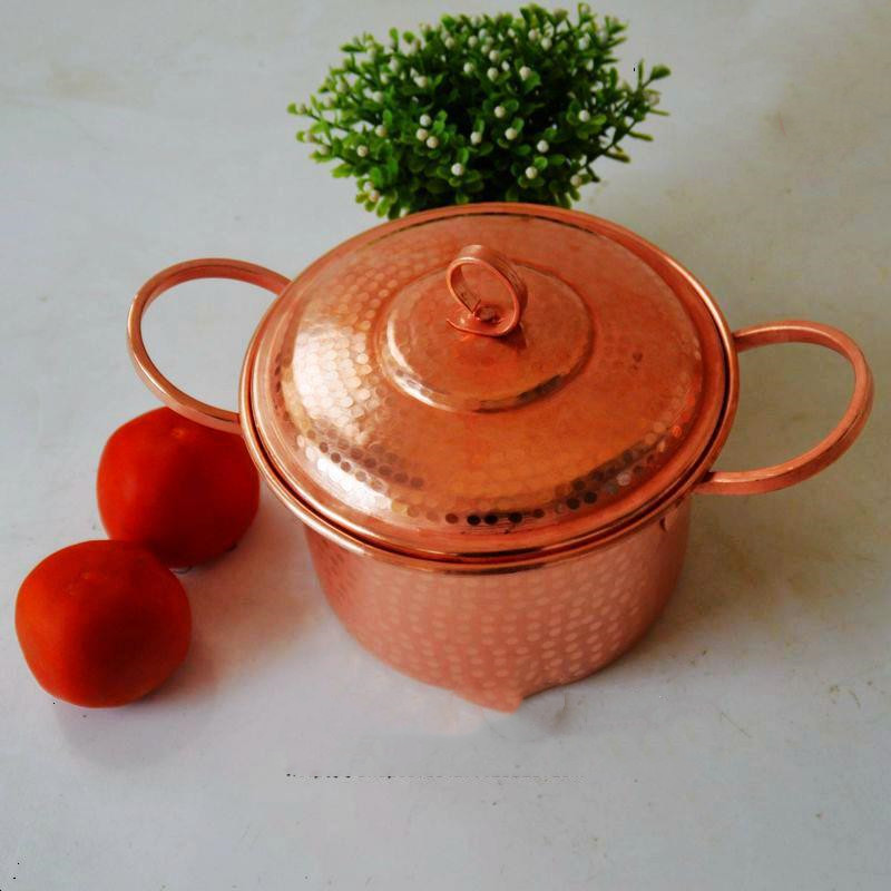 Title 4, Household Binaural Copper Deepening Small Pot