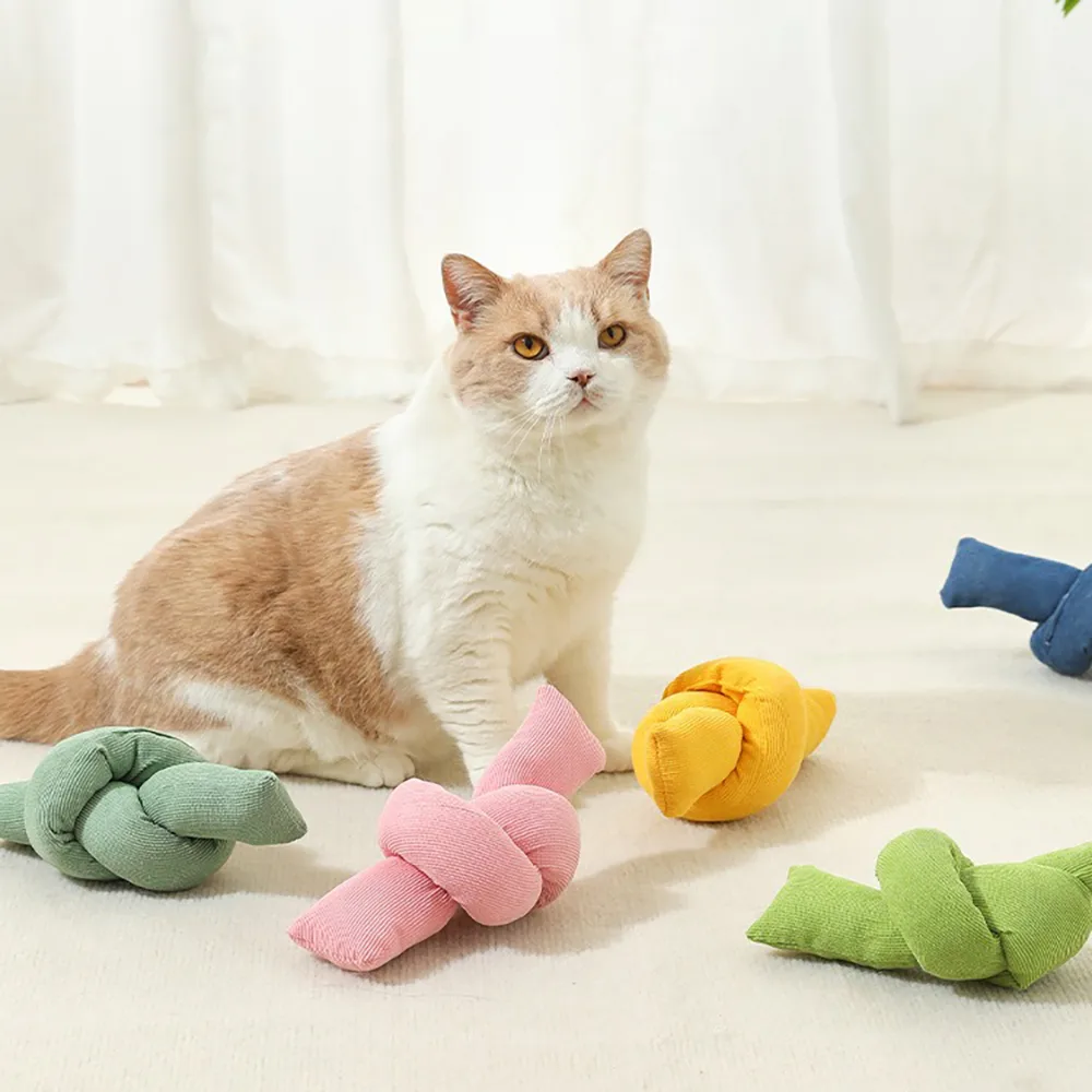 Dog Rope Toys Knots Chew Toy Dog Pull Natural