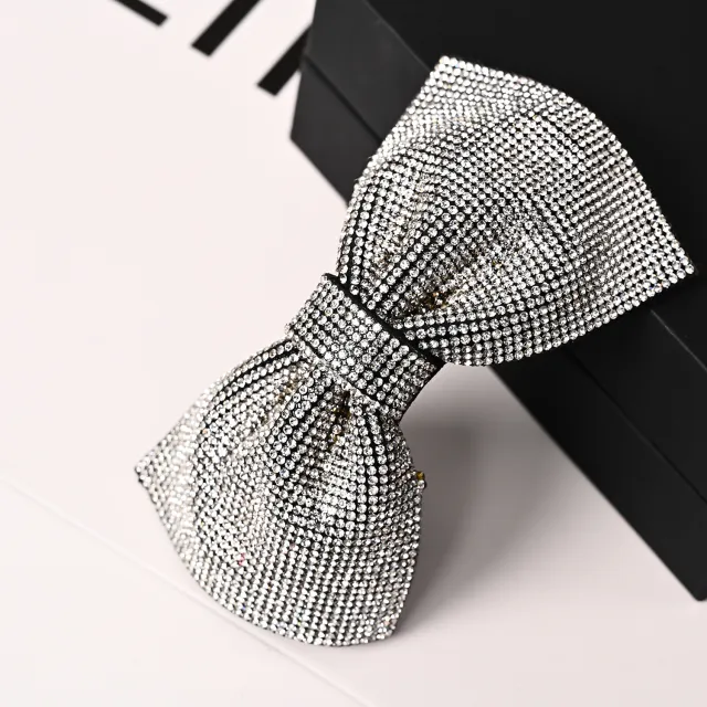 Simple Lady Wave Broken Hairpin Japanese And Korean Style White Diamond - Shop at LoveMi