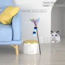Foxtail Cat Teaser Stick
