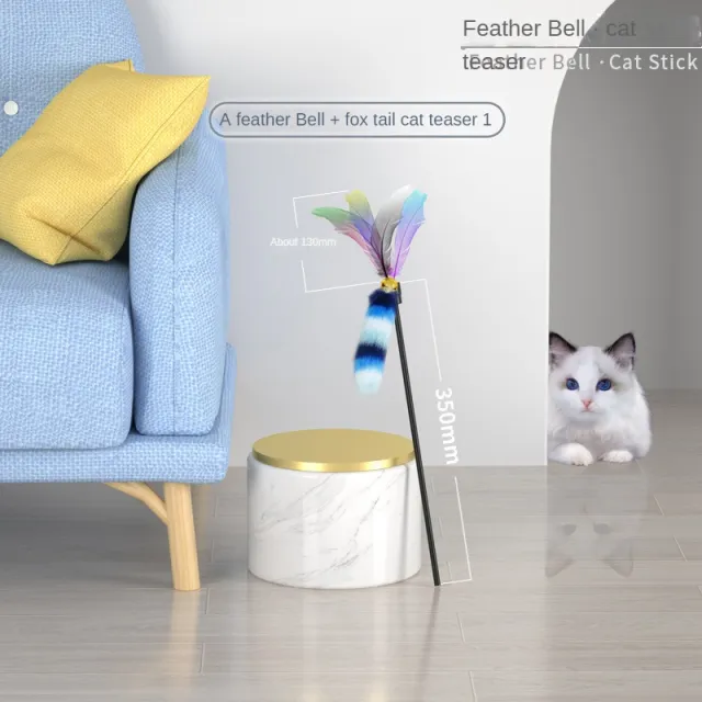 NEW Round Cat Scratching Board Wear resistant Anti scratch Claw Grinder Furniture Protector Pet Products Foxtail Cat Teaser Stick - Shop at LoveMi