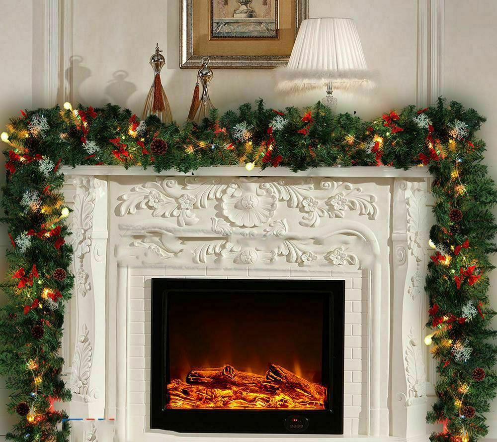 UK Barn Christmas Products -9-foot Christmas Wreath Without