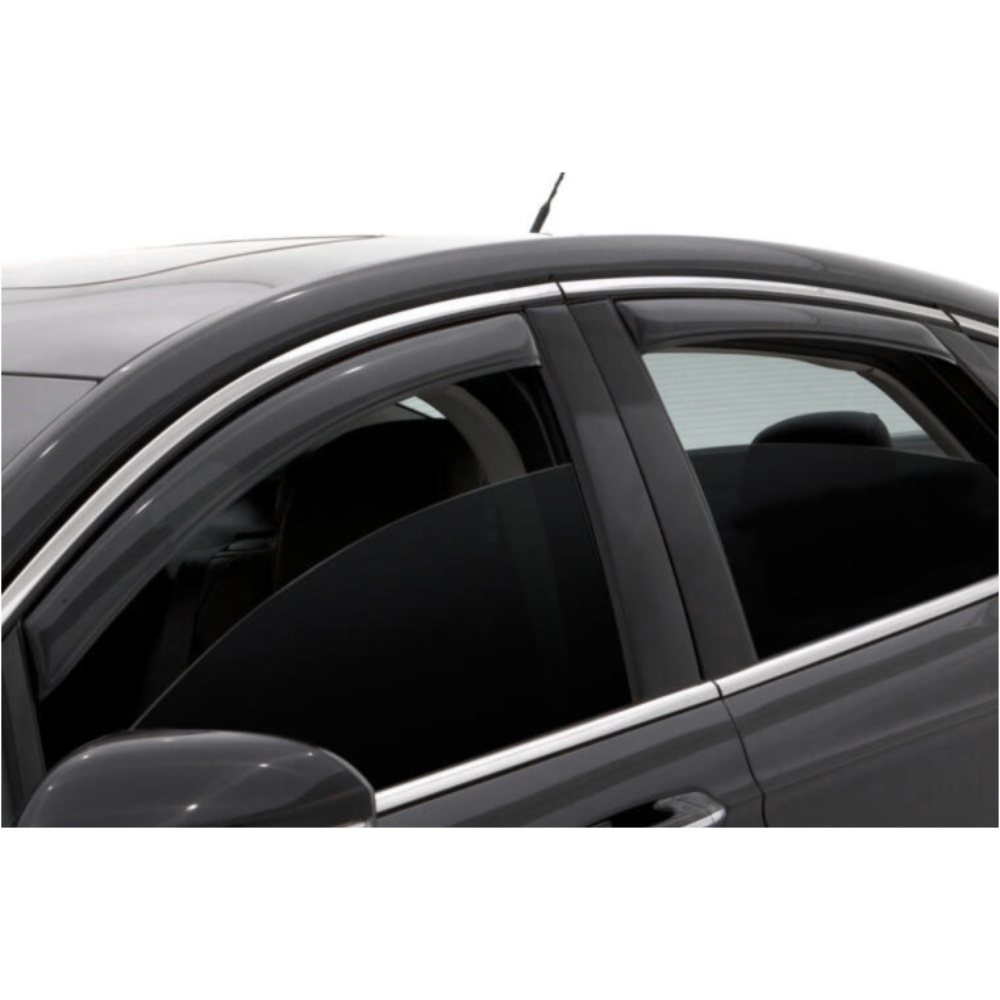 For 18-21 Camry 4pcs Smoke In Channel Window Visor Door Window Protection Trim