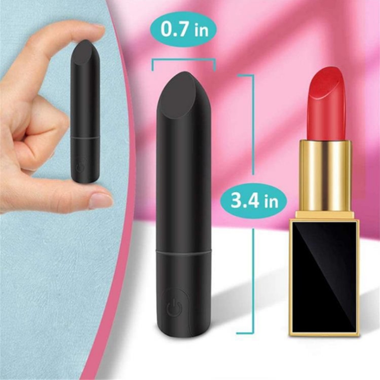 New USB-powered Mini Vibrator With 10 Vibration Patterns A Lipstick-shaped Masturbator For Women, Designed To Stimulate The Clitoris And G-spot And Help Achieve Orgasm. 6