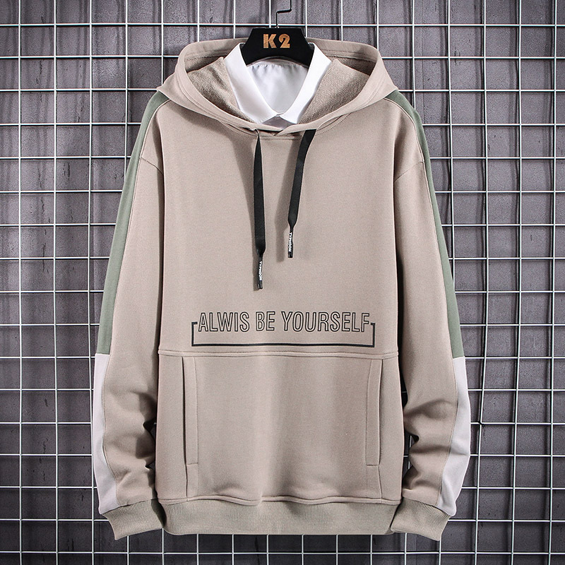 Title 3, Mens Hooded Pullover Sweatshirt