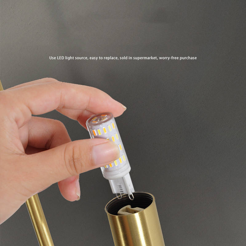 Modern Simple Golden Light Luxury Wall Lamp - Image 2