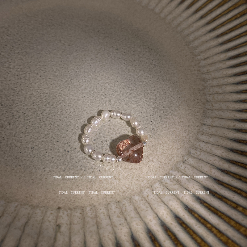 High Sense Of Cold Wind Pearl Ring