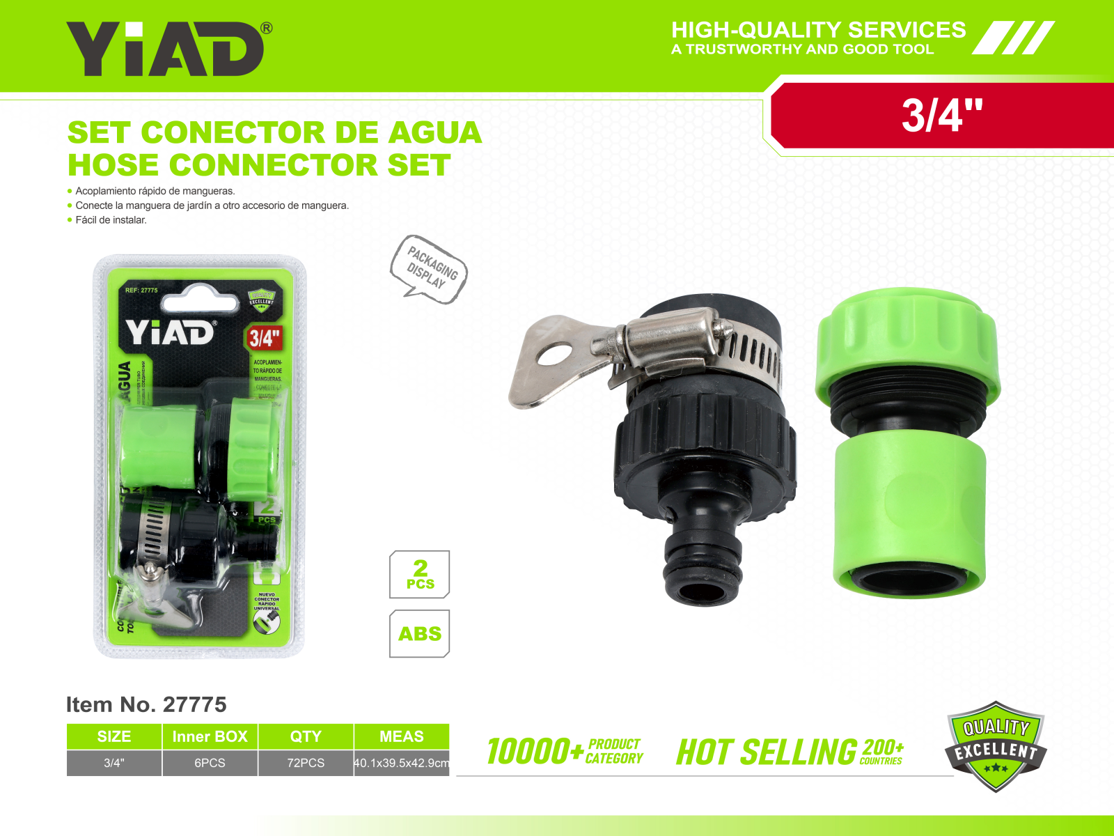 2PCS Universal Connector Set, Only Supports Self-pickup, Please Note That Free Shipping Is For Anti-bidding Price