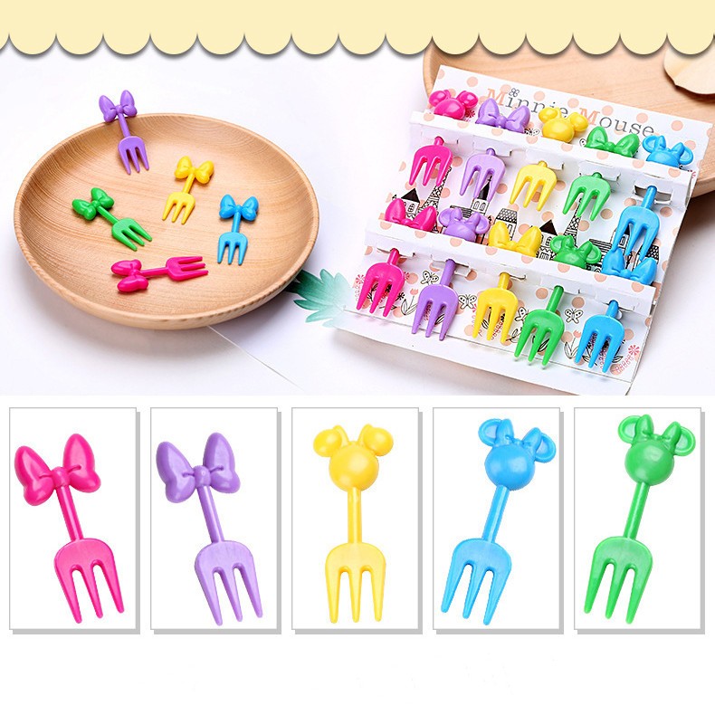 Title 8, Plastic Bento Decoration Sign Fruit Fork