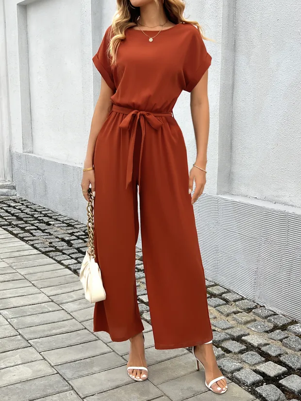 Elegant Solid Color Set Orange - Shop at LoveMi