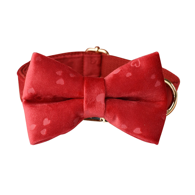 Bowknot dog ring