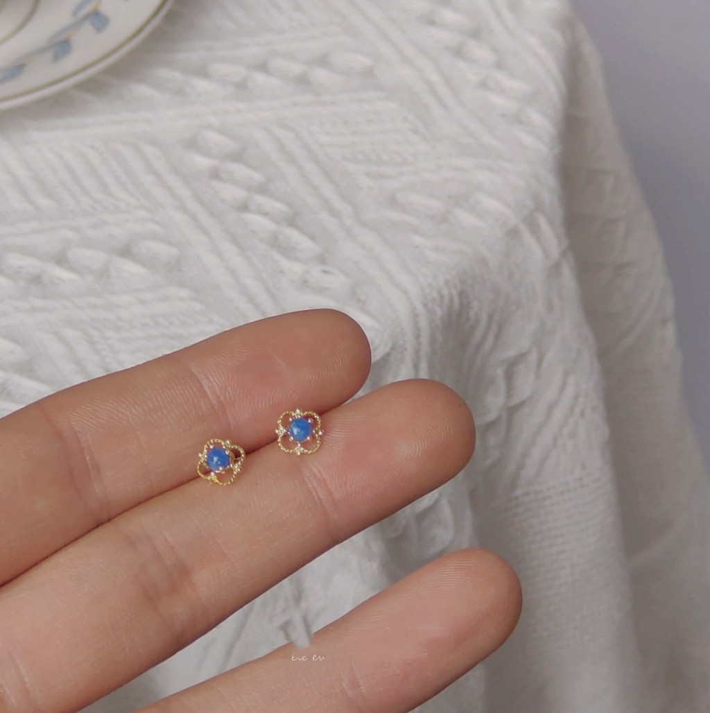 925 Silver Needle Simple Small Ear Studs