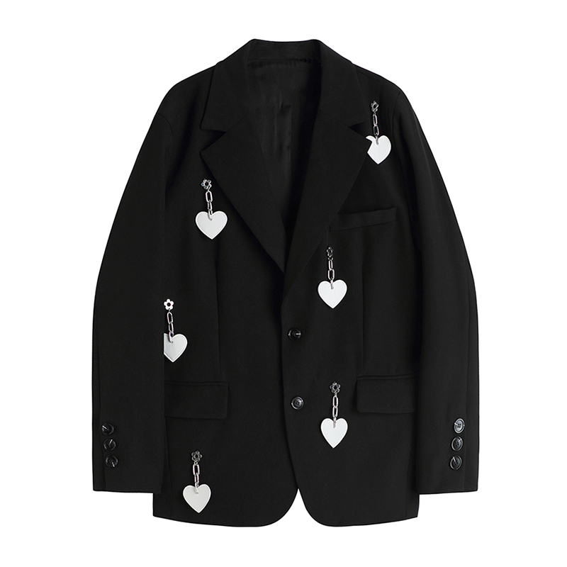 Single-breasted Korean Style Suit Collar Small Suit Autumn New Women's Clothing Niche Loose Fashion Jacket