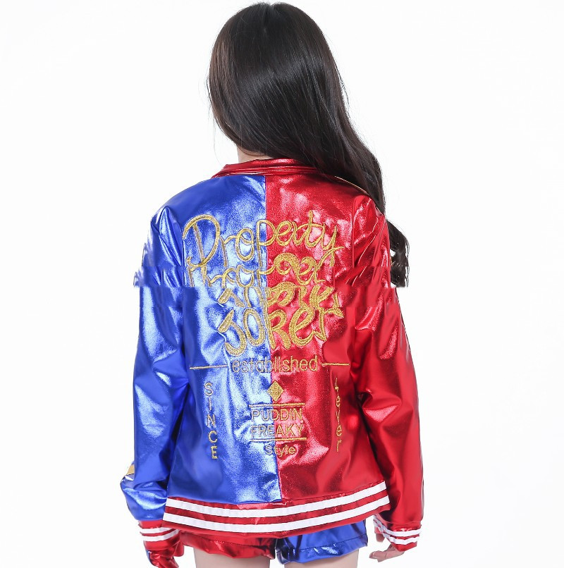 Synthetic Leather Fashion Creative Embroidery Children's Suit