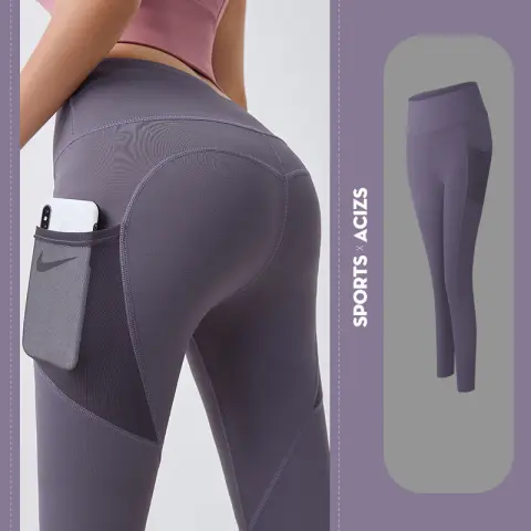 Yoga Pants Women with Pocket Leggings Sport Girl Gym