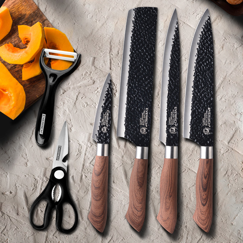 Title 1, Gift Household Stainless Steel Kitchen Knife Si...