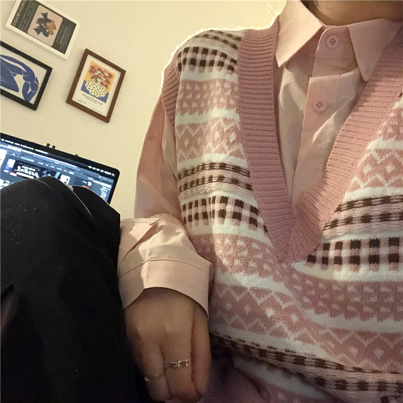  Autumn New Leisure Fashion Suit Female Student Korean Shirt