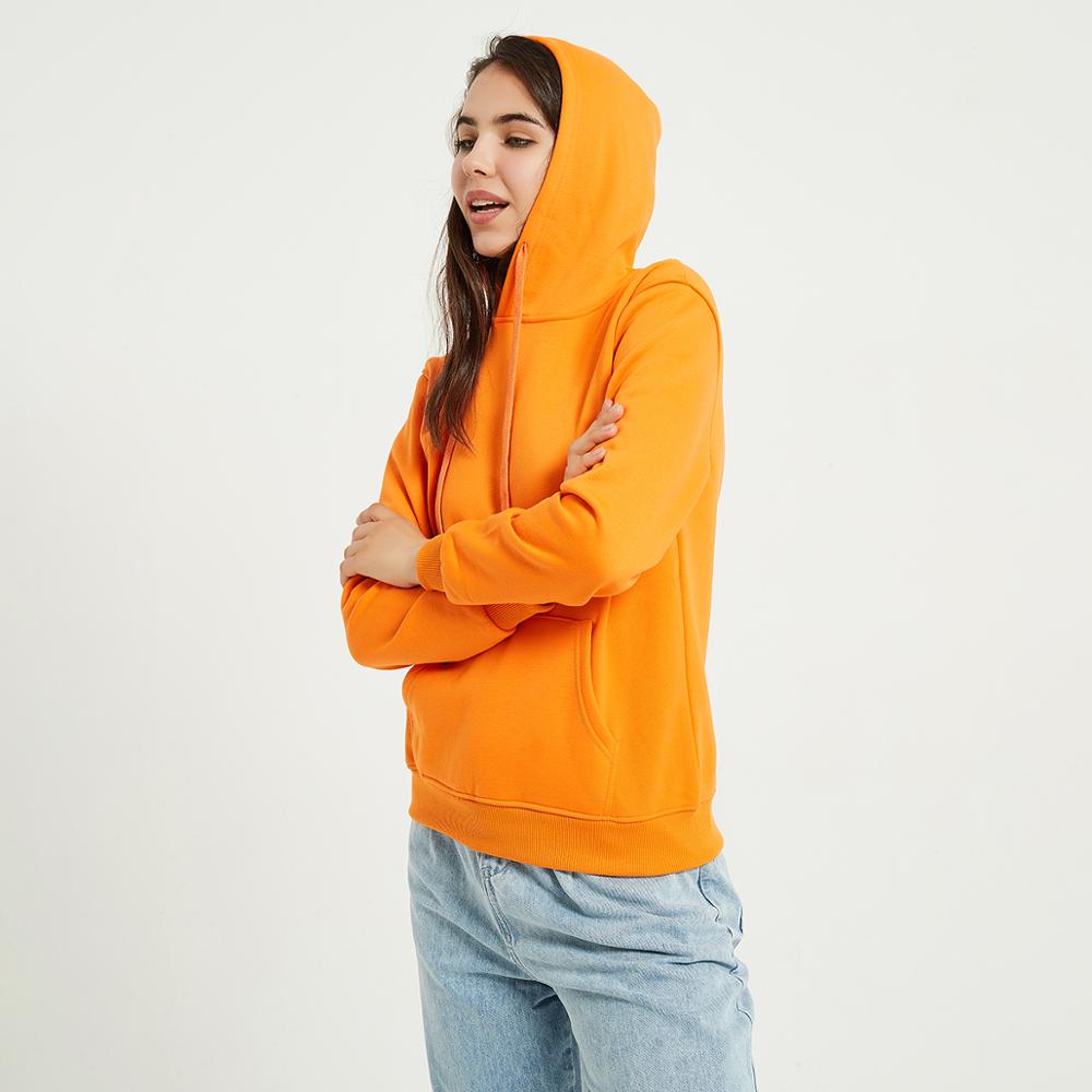 Title 4, Non-Fleece Solid Color Hooded Pullover Sweater