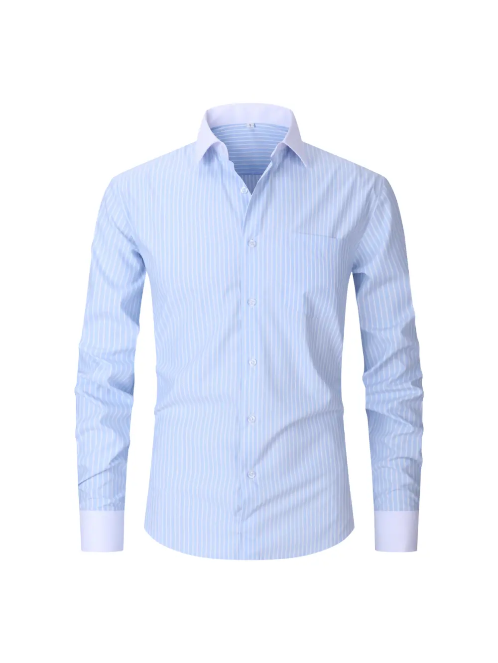 Shirt - Men's Long Sleeve Solid Versatile