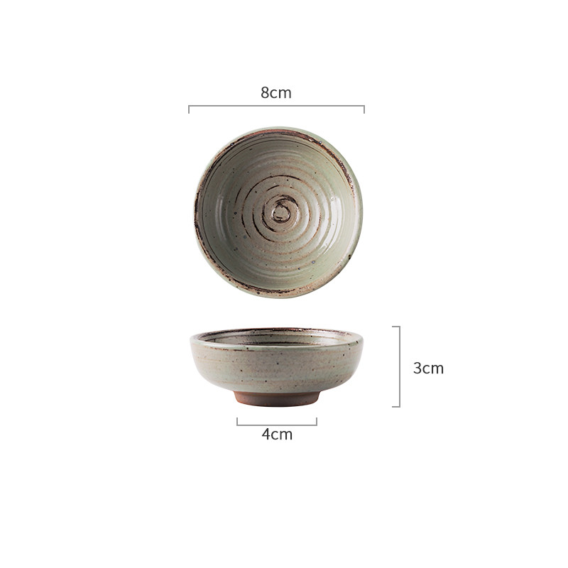 Title 1, Household Handmade Rough Pottery Snack Plate Ta...